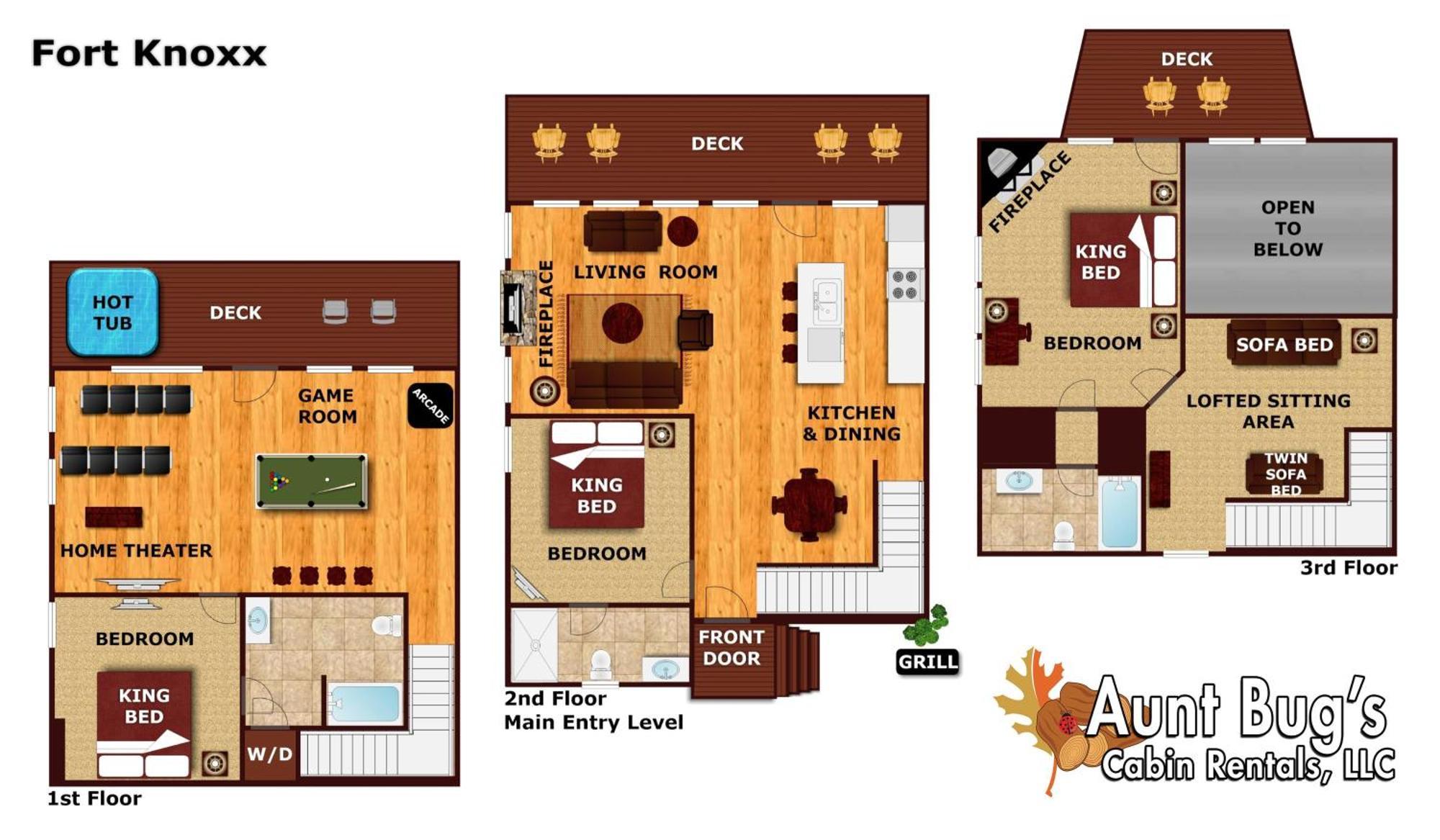 Fort Knoxx #324 Sevierville Ngoại thất bức ảnh